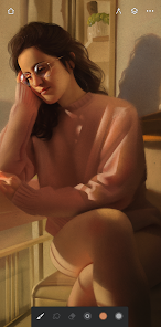 Screenshot 1 for Infinite Painter MOD APK 7.1.7 (Premium Unlocked) Android