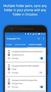 Screenshot 6 for Dropsync Autosync for Dropbox MOD APK 6.3.3 (Premium Unlocked) Android