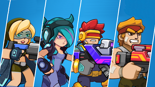 Screenshot 2 for Cyber Dead Super Squad MOD APK 1.0.63.04.01 (One Hit God Mode) Android