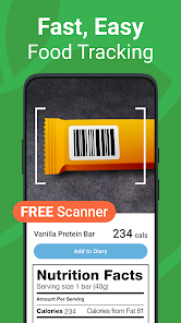 Calorie Counter MyNetDiary MOD APK 8.8.6 (Premium Unlocked) Android screenshot