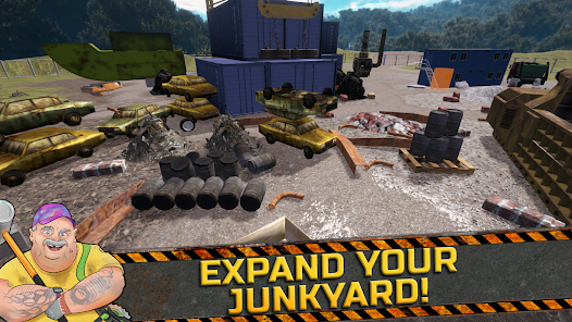 Screenshot 7 for Junkyard Builder Simulator MOD APK 1.76 (Unlimited Money) Android