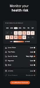 Screenshot 8 for AccuWeather Weather Radar MOD APK v20.4 (Premium Unlocked) Android