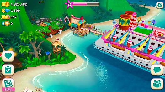 Screenshot 6 for FarmVille 2 Tropic Escape Mod APK v1.188.1661 (menu) Android