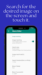 Screenshot 4 for Touch Macro Pro Auto Clicker MOD APK 2.1.2 (Premium Unlocked) Android