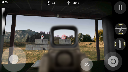 Screenshot 4 for Sniper Time Shooting Range MOD APK 1.9 (Unlocked Weapons Bullet) Android
