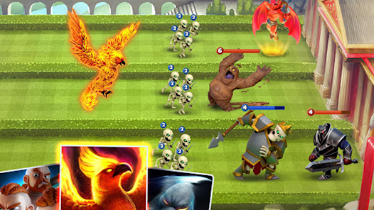 Screenshot 3 for Castle Crush Epic Battle Mod APK 6.3.4 (menu) Android