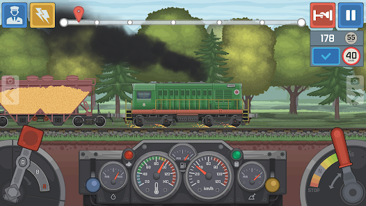Screenshot 4 for Train Simulator Railroad Game MOD APK 0.6.0 (Unlimited Money) Android