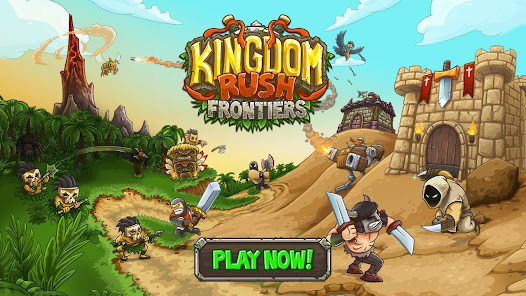 Screenshot 1 for Kingdom Rush Frontiers TD MOD APK 6.1.24 (Unlimited Diamonds Unlocked) Android
