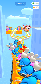 Screenshot 8 for Runner Coaster MOD APK 2.5.2 (Unlimited Money) Android