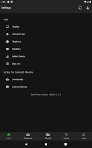 Screenshot 8 for Emby for Android MOD APK 3.4.18 (Premium Unlocked) Android
