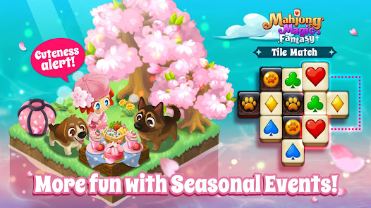 Screenshot 7 for Magic Fantasy Tile Match MOD APK 0.240217 (Unlimited Life No ADS) Android