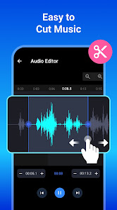 MP3 Cutter and Ringtone Maker MOD APK2.2.5.4 (Pro Unlocked) Android screenshot