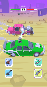 Screenshot 2 for Desert Riders Car Battle Game MOD APK 1.4.28 (Unlimited Money Immortality) Android
