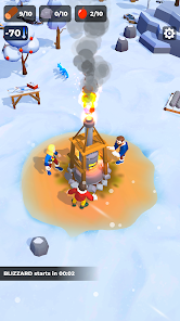Screenshot 1 for Frost Land Survival MOD APK 1.30.8 (Unlimited Money Fast Build) Android