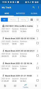 My Track MOD APK 6.6.2 (Premium Unlocked) Android screenshot