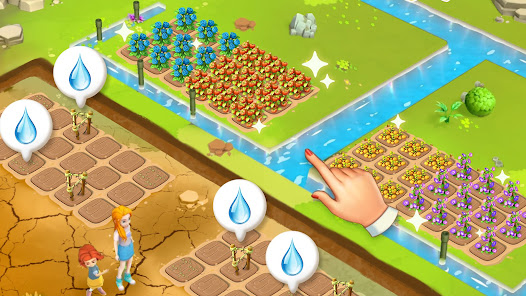 Screenshot 1 for Island Farm Adventure MOD APK 1.20.01.5086 (Unlimited Money) Android