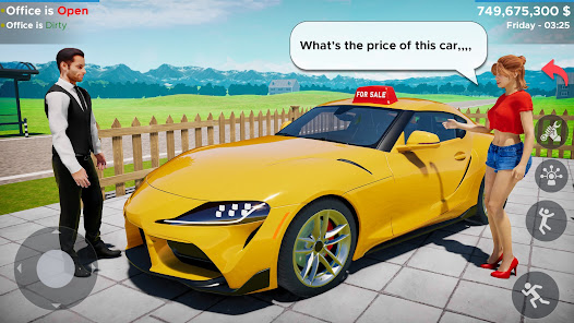 Screenshot 3 for Car Saler Simulator Dealership MOD APK 1.77 (Free Shopping) Android