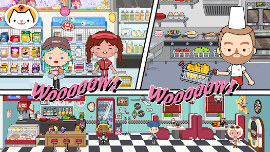 Screenshot 3 for Miga Town My World Mod APK 1.32 (free shopping) Android
