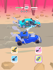 Screenshot 7 for Desert Riders Car Battle Game MOD APK 1.4.28 (Unlimited Money Immortality) Android