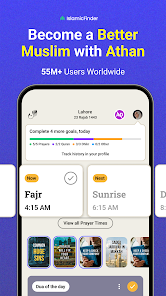 Athan Prayer Times Al Quran MOD APK 9.2 (Premium Unlocked) Android screenshot
