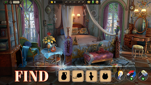 Screenshot 1 for Hidden Object Coastal Hill MOD APK 1.21.36 (Free Shopping) Android