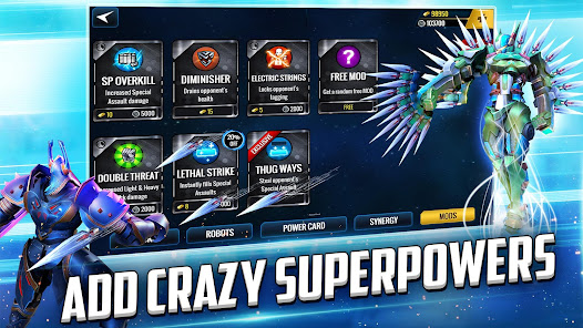Screenshot 4 for Ultimate Robot Fighting MOD APK 1.5.102 (Unlimited Money) Android