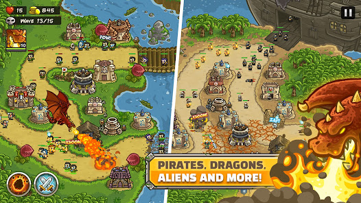 Screenshot 7 for Kingdom Rush Frontiers TD MOD APK 6.1.24 (Unlimited Diamonds Unlocked) Android