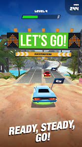 Screenshot 1 for Race Master 3D Car Racing MOD APK 5.0.0 (Unlimited Money) Android