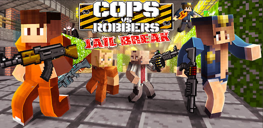 Screenshot 2 for Cops Vs Robbers Jailbreak MOD APK v1.144 (Unlimited Money Unlocked Weapon) Android