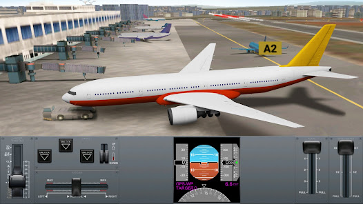 Screenshot 2 for Airline Commander Flight Game MOD APK 2.4.1 (Missions Always Complete) Android