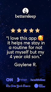 Screenshot 1 for Better Sleep Sleep tracker Mod APK 11.16 (Premium) Android