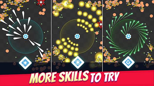 Screenshot 3 for Idle Cannon Tower TD Geometry MOD APK 1.0.162 (Unlimited Everythings) Android