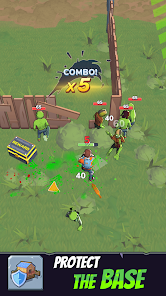 Screenshot 7 for Zombie Slasher MOD APK 1.3.1 (Menu Damage Multipler) Android