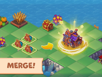 Screenshot 8 for Mergest Kingdom Merge game MOD APK 1.369.23 (Unlimited Money) Android