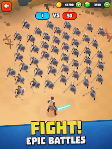 Screenshot 7 for Battle Simulator Warfare Mod APK 1.3.334 (money) Android