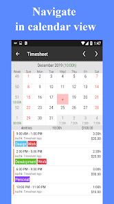 Timesheet Work Hours Tracker MOD APK 13.8.5 (Premium Unlocked) Android screenshot
