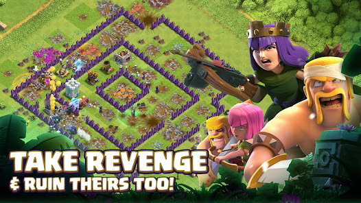 Screenshot 4 for Clash of Clans Mod APK 9.434.31 (money) Android