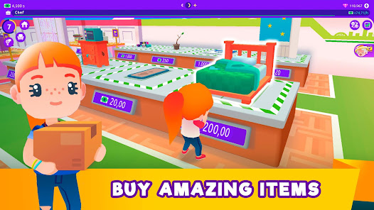 Screenshot 5 for Idle Life Sim Simulator Game MOD APK 1.3.9 (Unlimited Money) Android