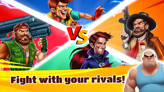 Screenshot 1 for Brawl Bounce Arena PvP Battle MOD APK 1.0995 (Menu Auto Win) Android