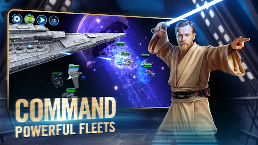 Screenshot 7 for Star Wars Galaxy of Heroes MOD APK 0.33.1484006 (God Mode Always Turn) Android