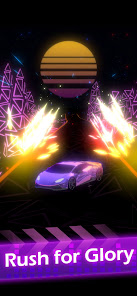 Screenshot 4 for Beat Racing Car EDM MOD APK 2.2.1 (Unlimited Money God Mode) Android