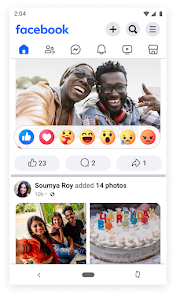 Facebook Lite APK 487.0.0.11.107 (Latest) Android screenshot