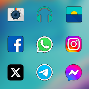 Screenshot 2 for Oxigen HD Icon Pack APK v9.0 (Patched) Android