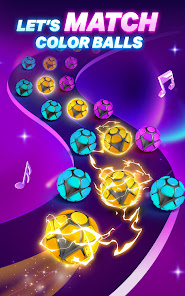Screenshot 7 for Dancing Road Color Ball Run MOD APK 2.4.5 (Unlimited Hearts VIP Unlocked) Android