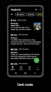 Screenshot 6 for Daybook Diary Journal Note MOD APK 6.25.0 (Premium Unlocked) Android