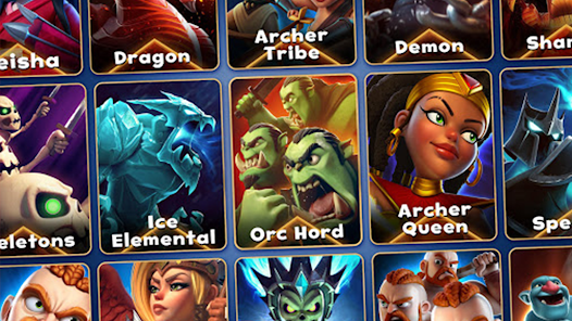 Screenshot 4 for Castle Crush Epic Battle Mod APK 6.3.4 (menu) Android