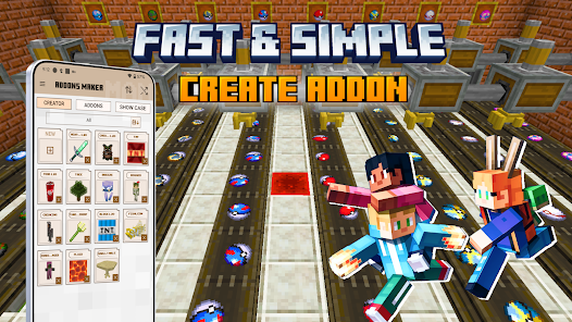 AddOns Maker for Minecraft PE MOD APK 2.13.22 (Unlocked) Android screenshot