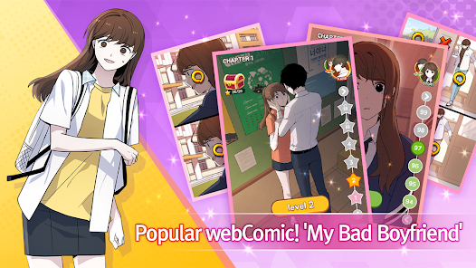 Screenshot 1 for Find It My Bad Boyfriend MOD APK 1.0.9 (Unlimited Heart Coin Star) Android