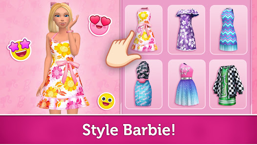 Screenshot 1 for Barbie Dreamhouse Adventures MOD APK 2024.8.0 (VIP Unlocked Free Shopping) Android
