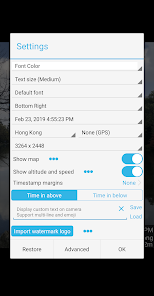 Screenshot 6 for Timestamp Camera Pro APK 1.235 (Patched) Android
